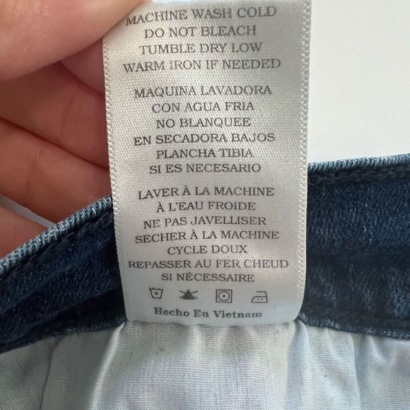 KanCan Women's Mid Wash Low Rise Distressed Skinny‎ Moto Ankle Jeans Size 24 - Picture 14 of 16